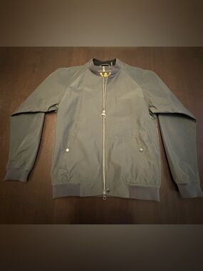 Men’s Barbour Black Bomber Jacket|SIZE: M
